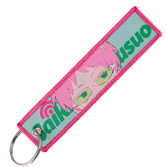 "Saiki K." Key Tag