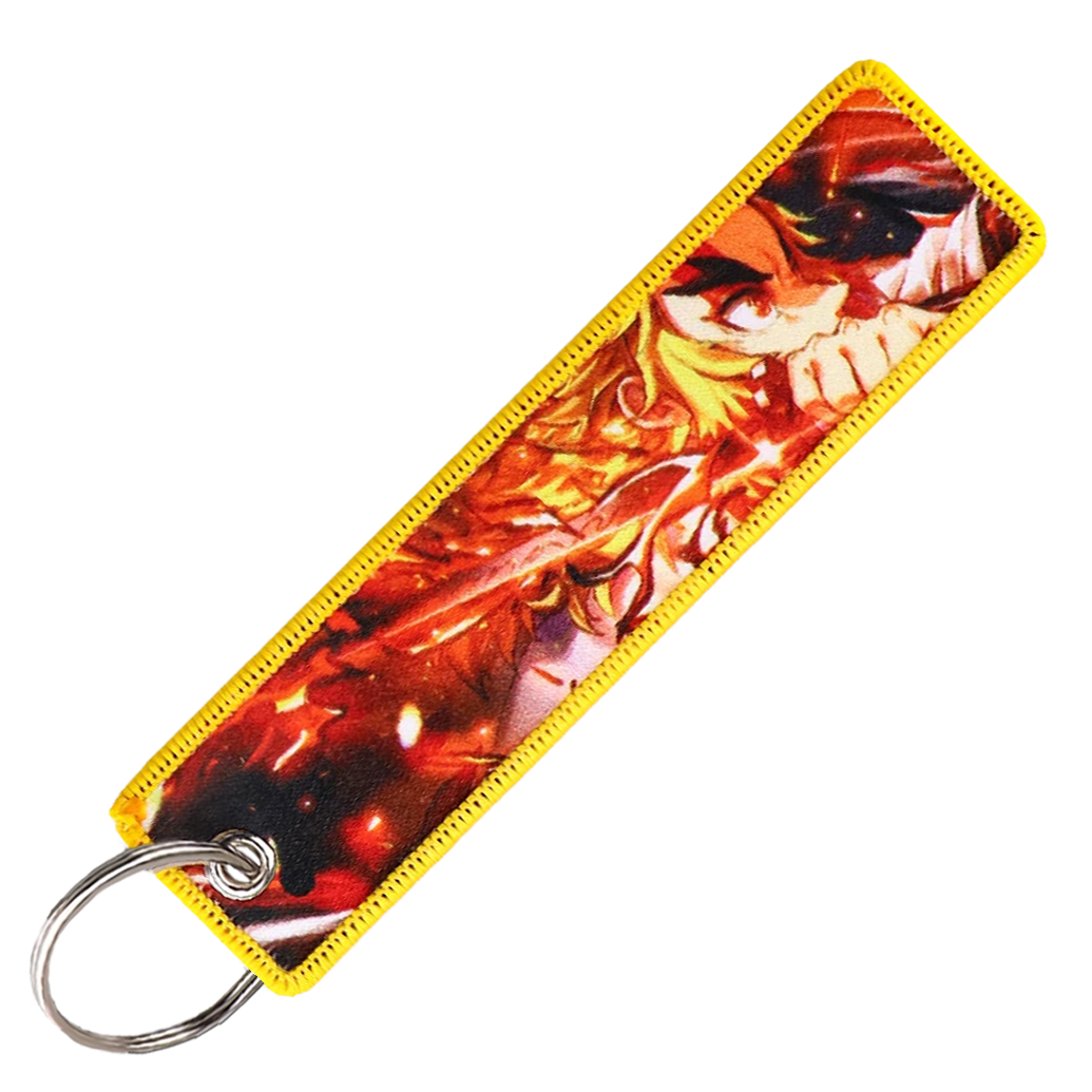 "Flame Hashira Rengoku" Key Tag