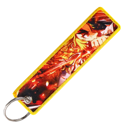 "Flame Hashira Rengoku" Key Tag