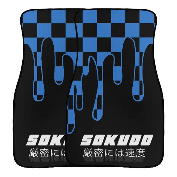 "BLUE OOZE" FLOOR MATS