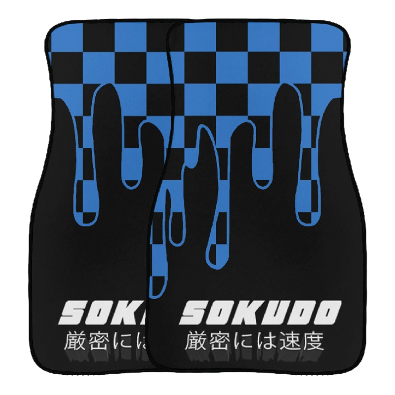 "BLUE OOZE" FLOOR MATS