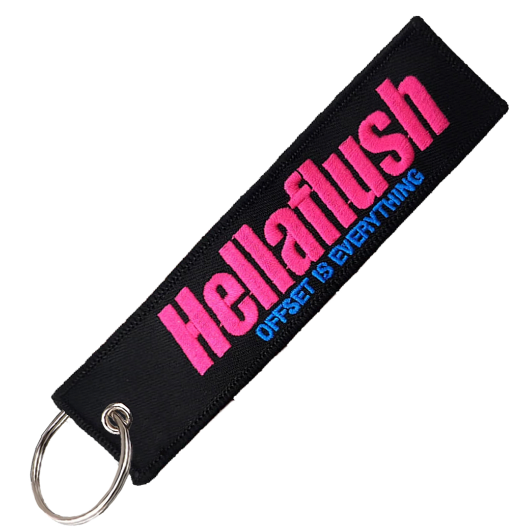 "Hellaflush" Key Tag