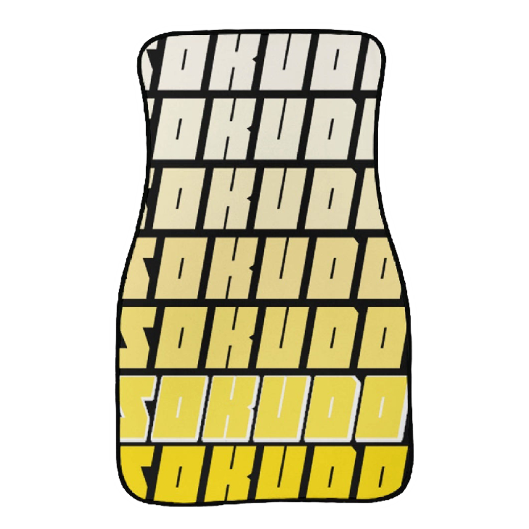 "YELLOW FADED" FLOOR MATS