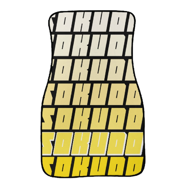 "YELLOW FADED" FLOOR MATS