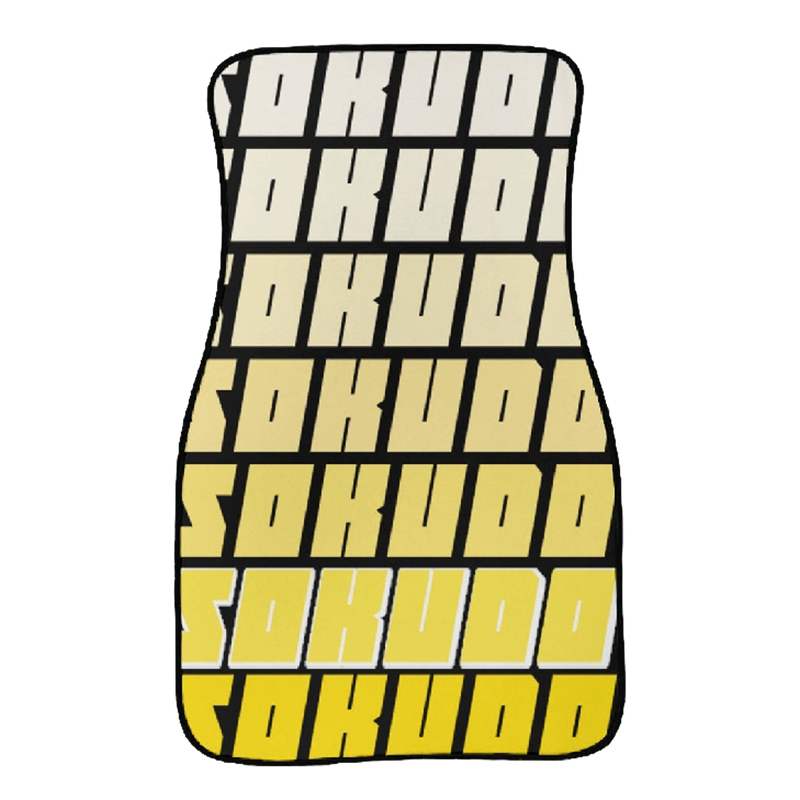 "YELLOW FADED" FLOOR MATS