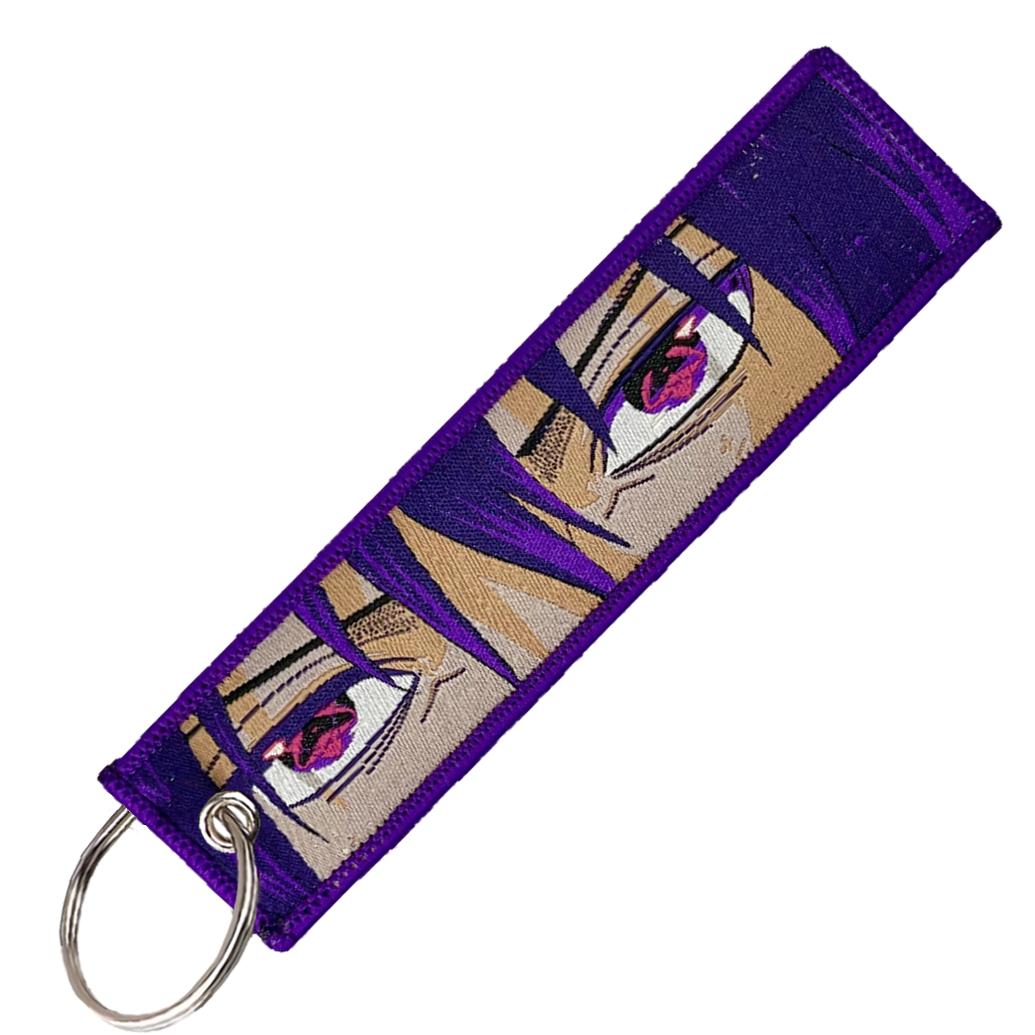 "Sasuke Six-Tomoe Rinnegan" Key Tag