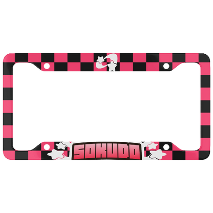 "RED SUPERSTAR" PLATE FRAME