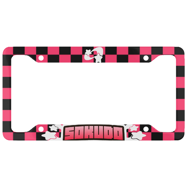 "RED SHOOTING STAR" PLATE FRAME