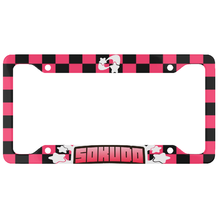 "RED SHOOTING STAR" PLATE FRAME