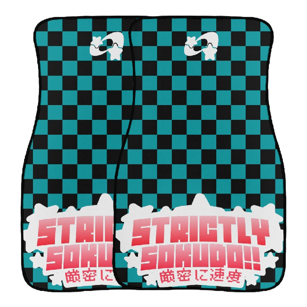 "LIGHT BLUE SUPERSTAR" Floor Mats