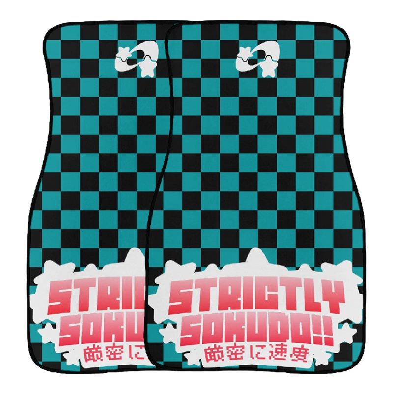 "LIGHT BLUE SHOOTING STAR" FLOOR MATS