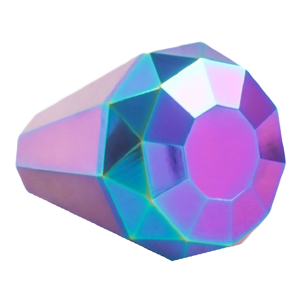 HOLOGRAPHIC DIAMOND GEAR KNOB