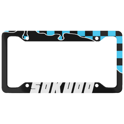 "LIGHT BLUE OOZE" PLATE FRAME