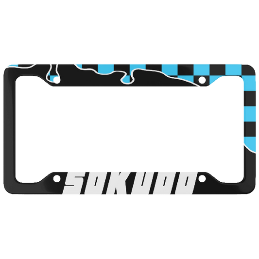 "LIGHT BLUE OOZE" PLATE FRAME