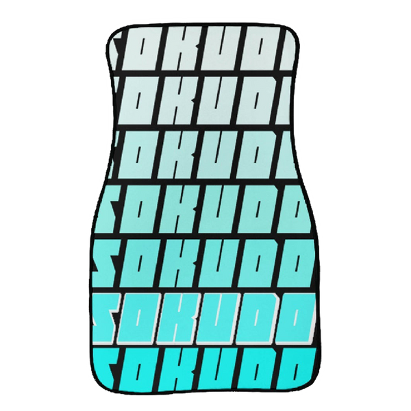 "LIGHT BLUE FADED" FLOOR MATS