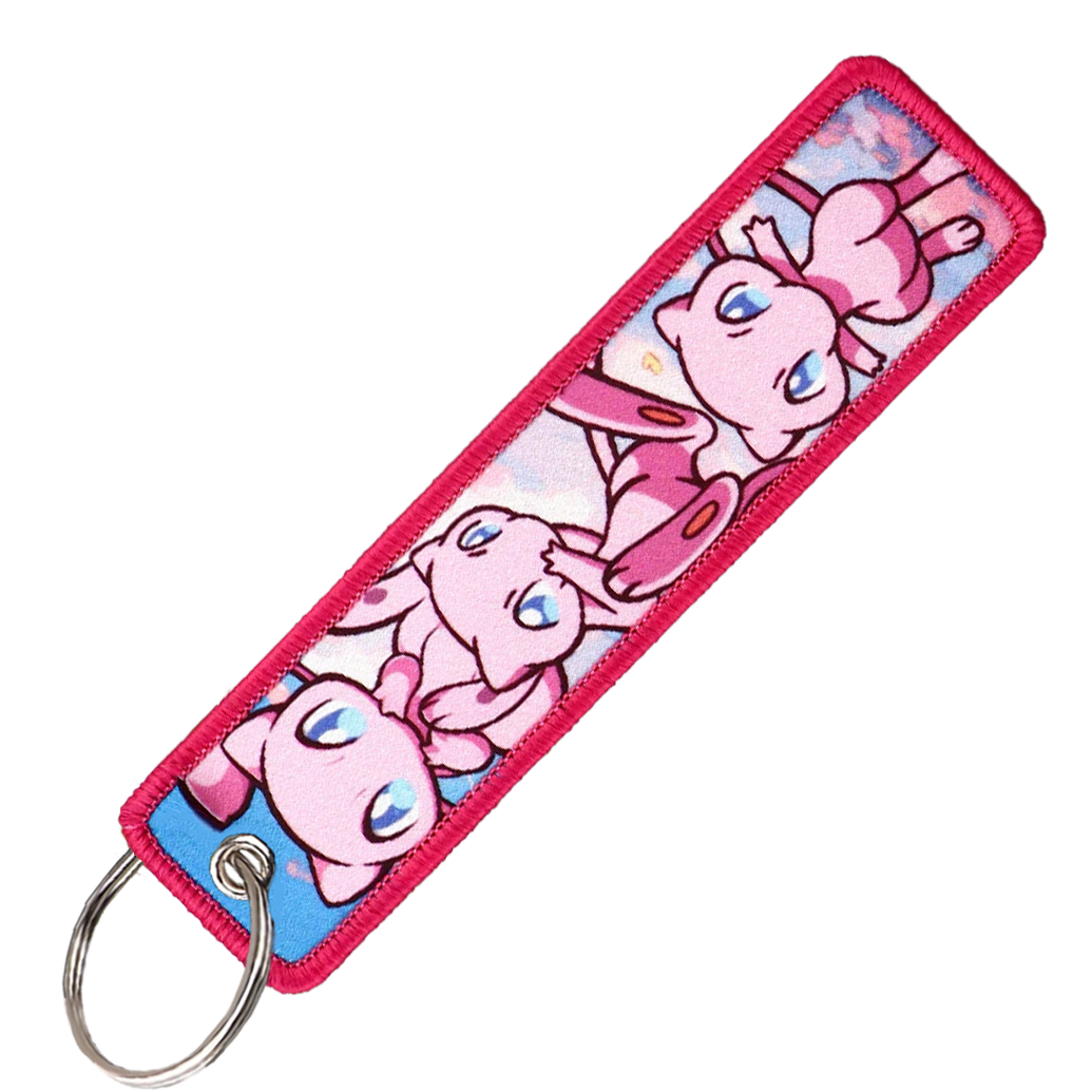 "Mew" Key Tag