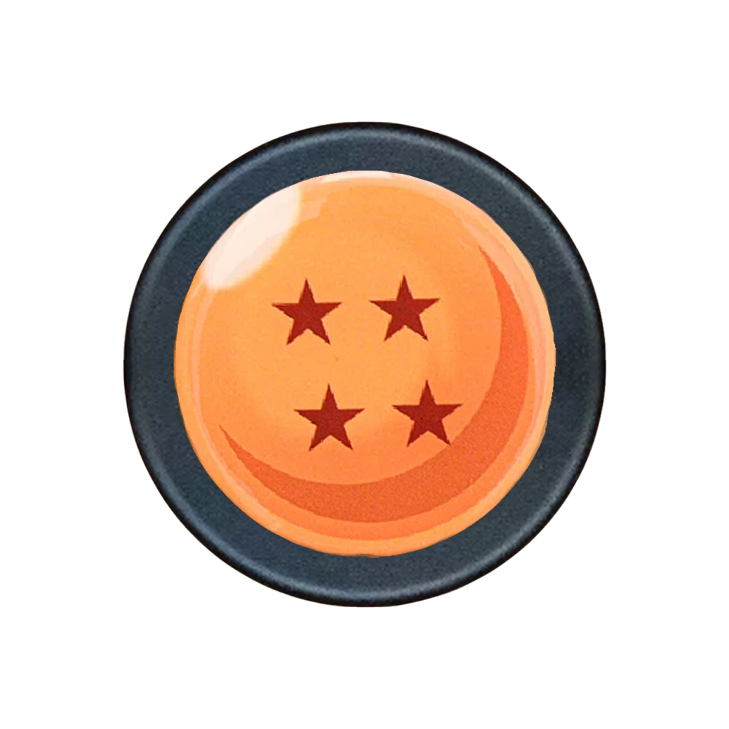 "4 STAR DRAGON BALL" Steering Wheel Horn Button