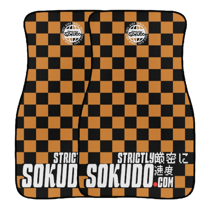 "CLASSIC ORANGE" FLOOR MATS