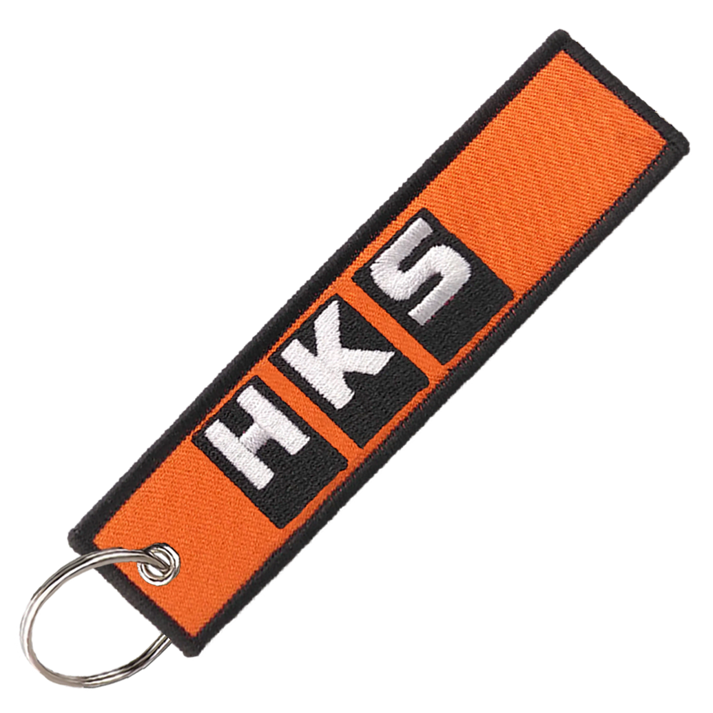 "Retro HKS" Key Tag