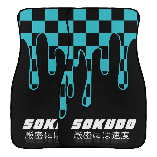 "LIGHT BLUE OOZE" FLOOR MATS