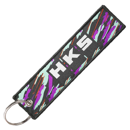 "HKS" Key Tag