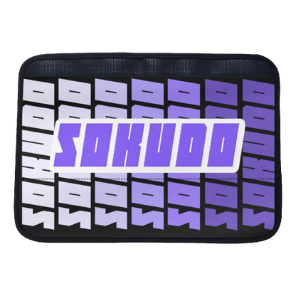 "PURPLE FADED" Seat Belt Cushion