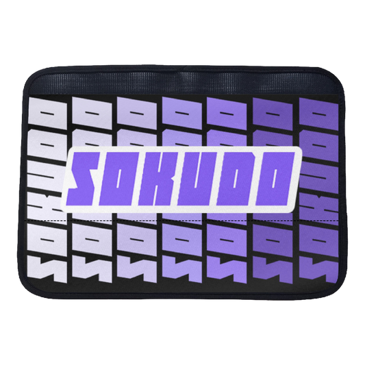 "PURPLE FADED" Seat Belt Cushion