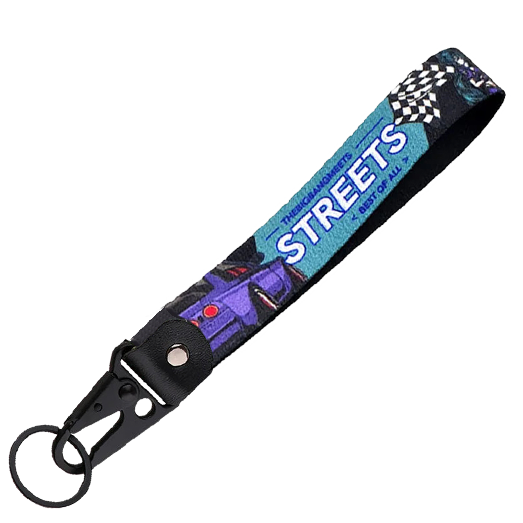 "Streets" Key Strap