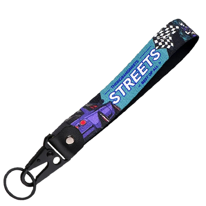 "Streets" Key Strap