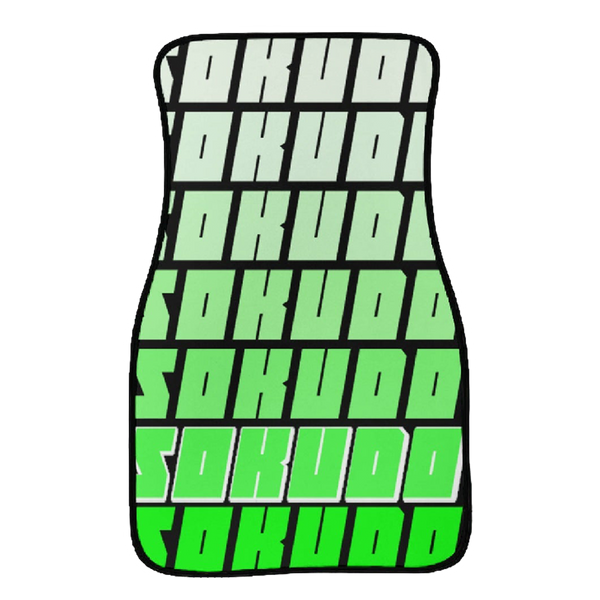 "GREEN FADED" FLOOR MATS