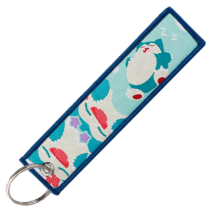 "Japanese Snorlax" Key Tag