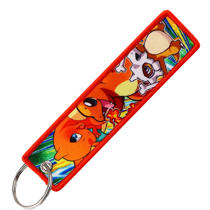 "Charmander and Cubone" Key Tag