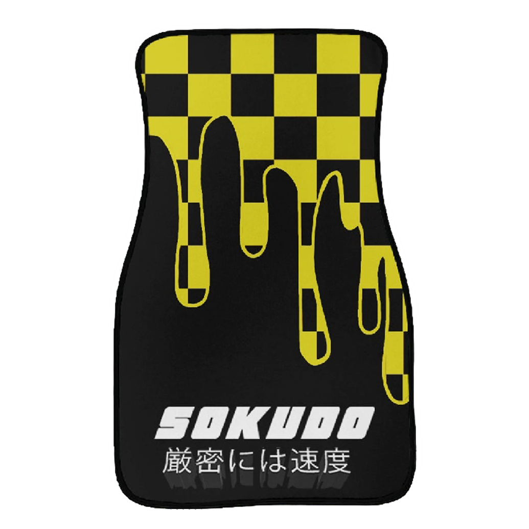 "YELLOW OOZE" FLOOR MATS