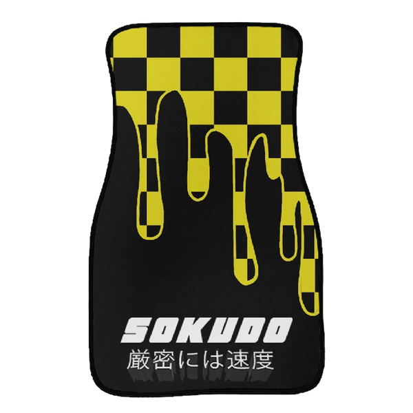 "YELLOW OOZE" FLOOR MATS