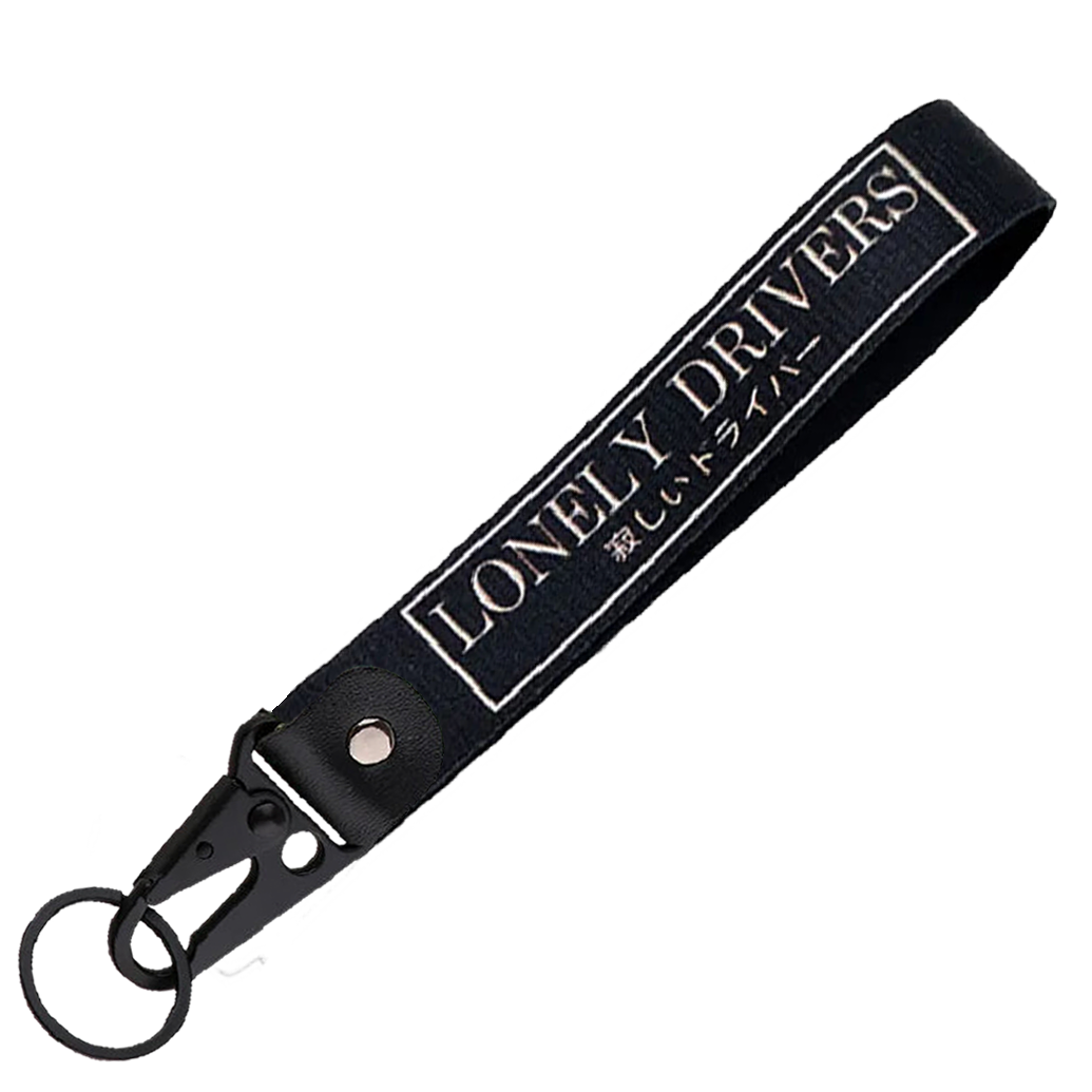 "Lonely Drivers" Key Strap