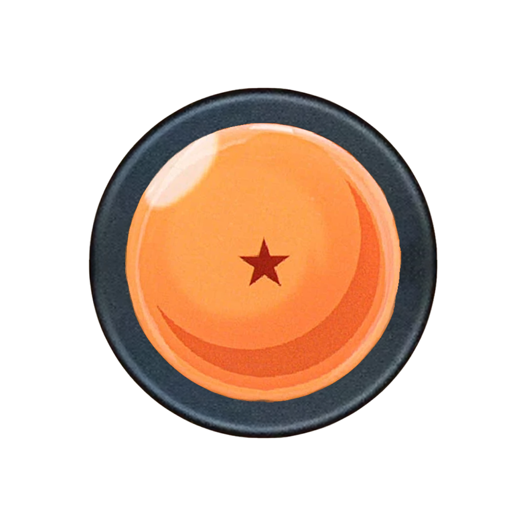 "1 STAR DRAGON BALL" Steering Wheel Horn Button