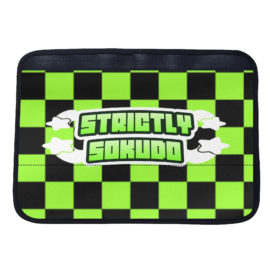 "GREEN SUPERSTAR" SEAT BELT CUSHION