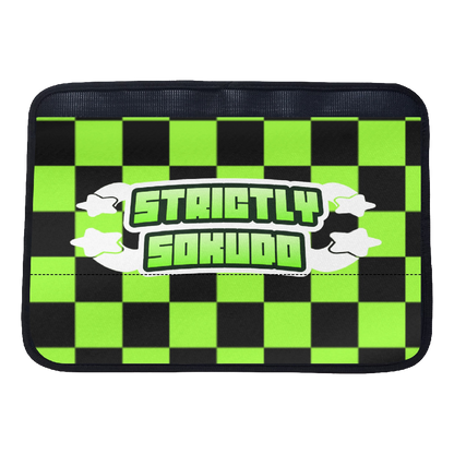 "GREEN SUPERSTAR" SEAT BELT CUSHION