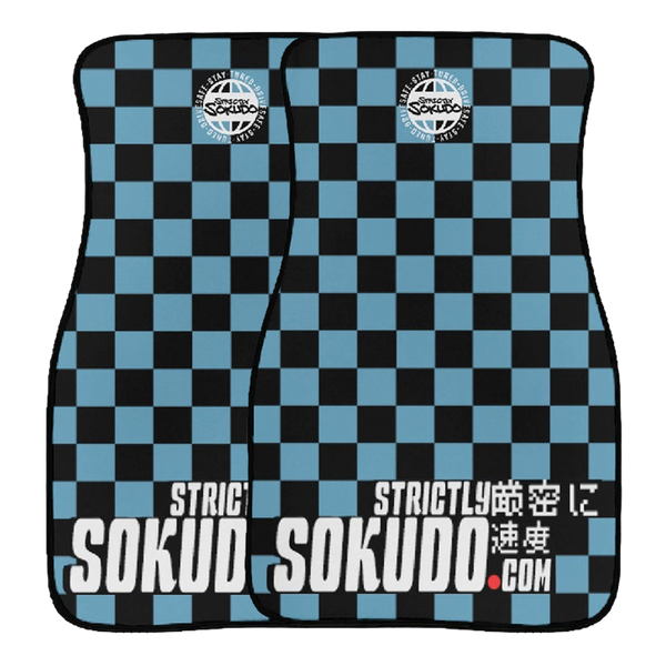 "CLASSIC LIGHT BLUE" FLOOR MATS