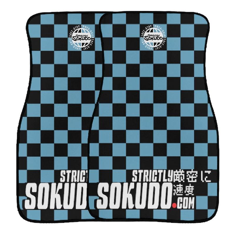 "CLASSIC LIGHT BLUE" FLOOR MATS