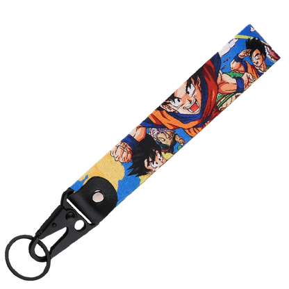 "Goku and Friends" Key Strap