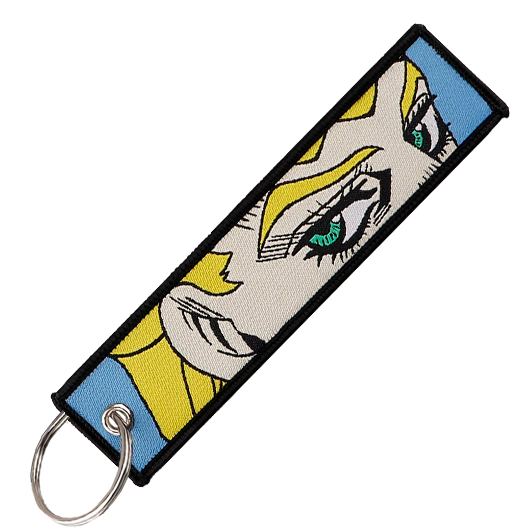 "Giorno Giovanna" Key Tag