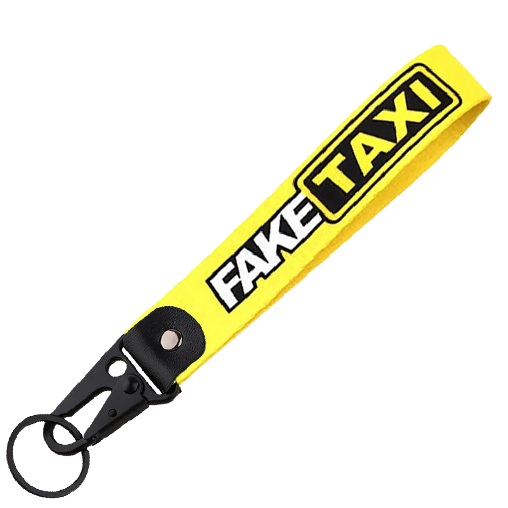 "Fake Taxi" Key Strap