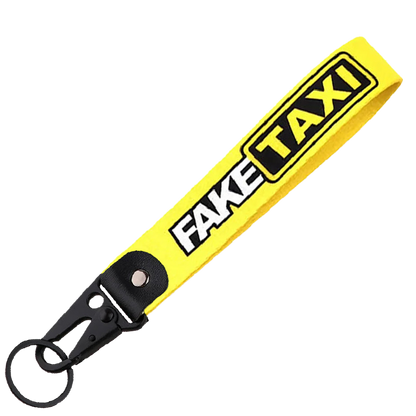 "Fake Taxi" Key Strap