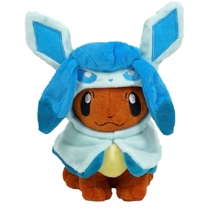 "EEVEE AS GLACEON" POKEMON PLUSH