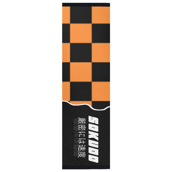 "ORANGE OOZE" SEAT BELT CUSHION