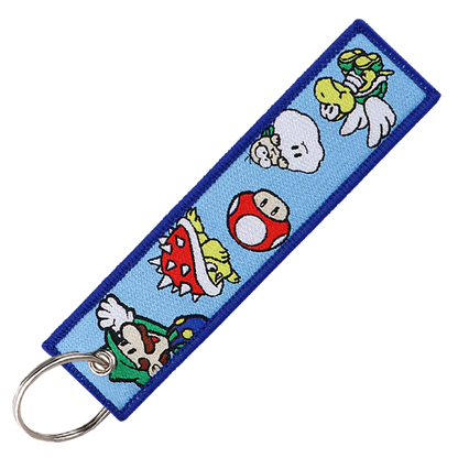 "Mario and Luigi" Key Tag