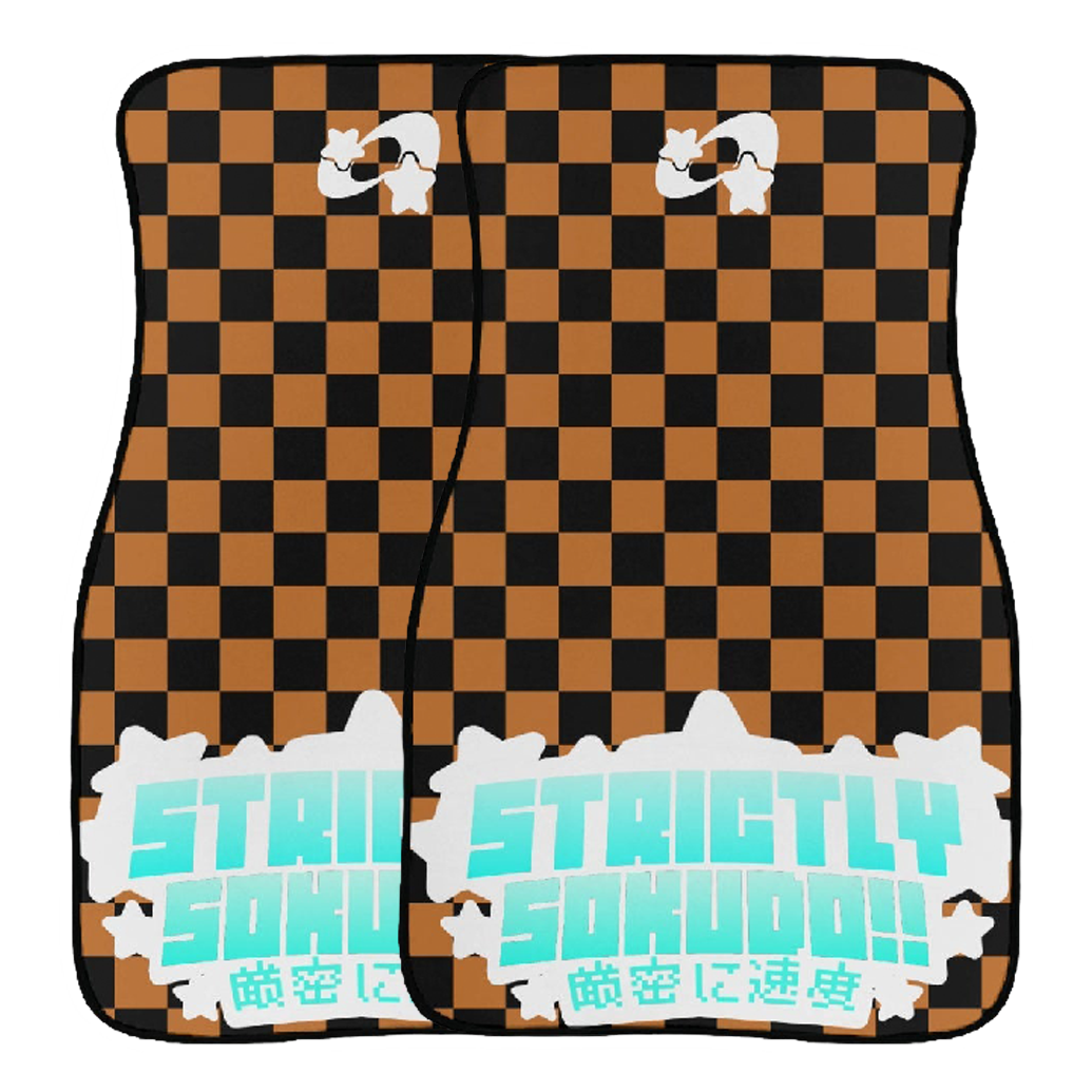 "ORANGE SUPERSTAR" Floor Mats