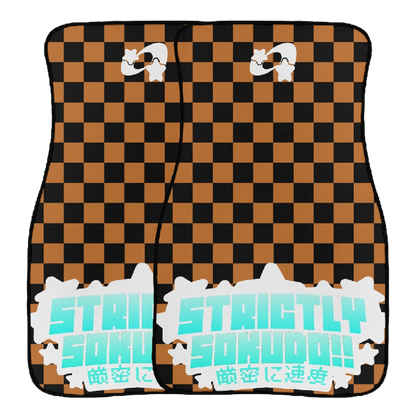 "ORANGE SUPERSTAR" Floor Mats