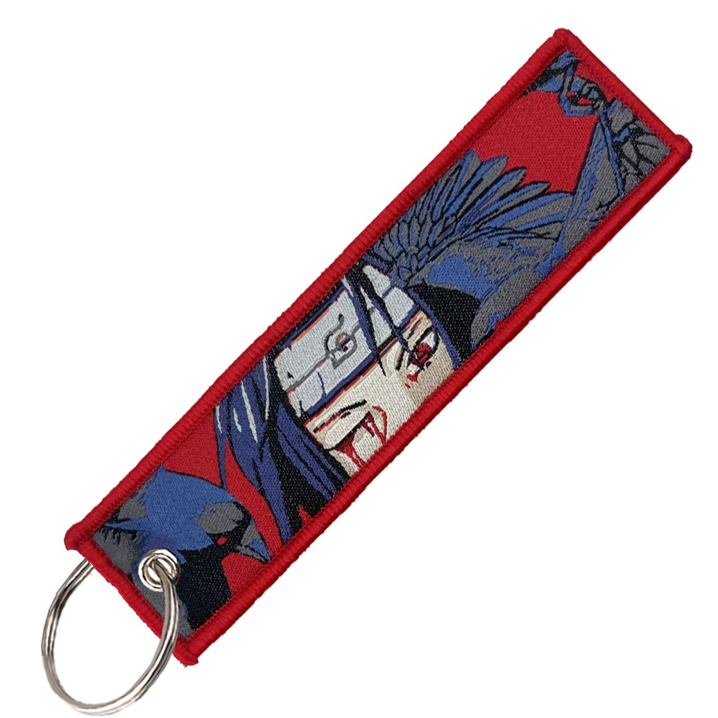 "Bloody Sasuke" Key Tag